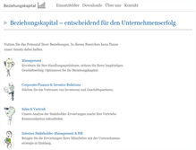 Tablet Screenshot of beziehungskapital.com